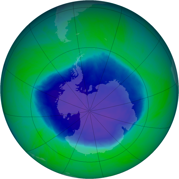 Ozone Map 2008-11-17